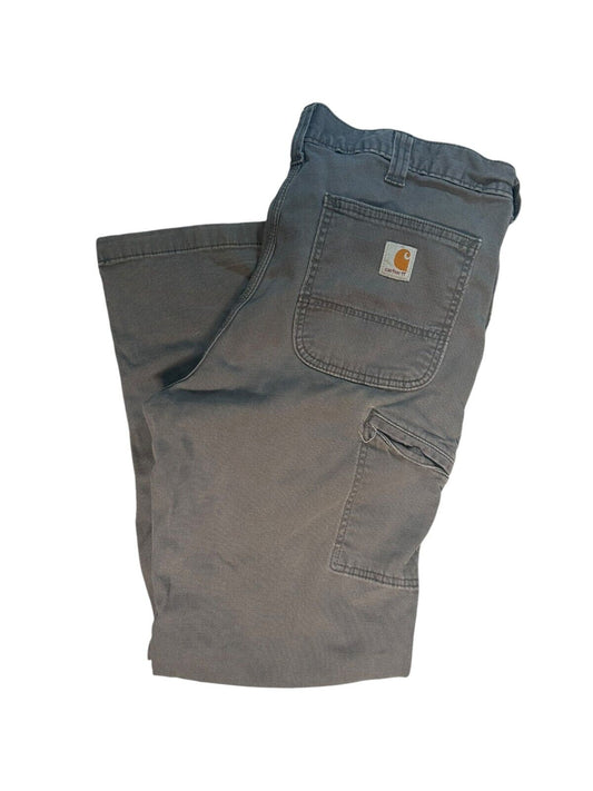 Vintage Carhartt Five Pocket Relaxed Fit Canvas Work Pants Pants Size 34