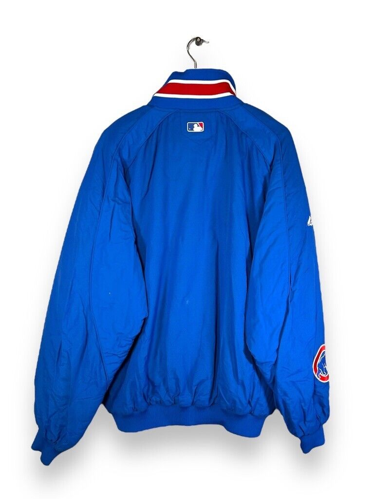 Vintage Chicago Cubs MLB Majestic Embroidered Logo Baseball Jacket Size XL