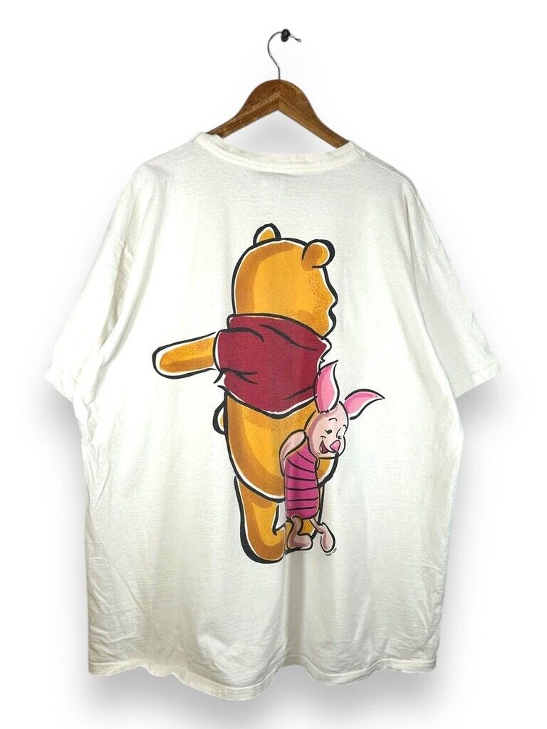 Vintage 90s Winnie The Pooh Disney Character Large Graphic T-Shirt Size 3XL