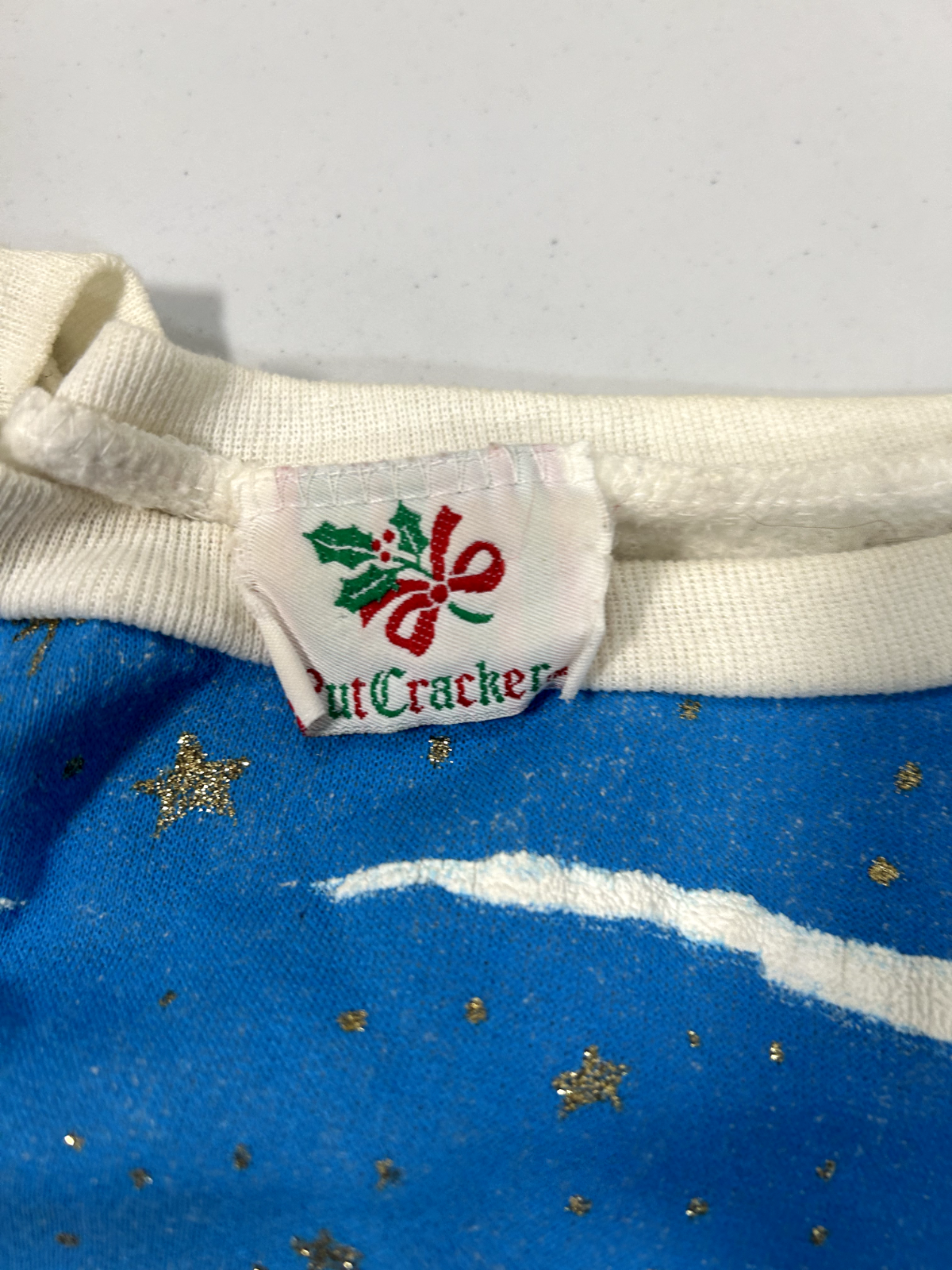 Vintage 90s Nutcracker Village Winter Christmas Crewneck Sweatshirt Size Medium