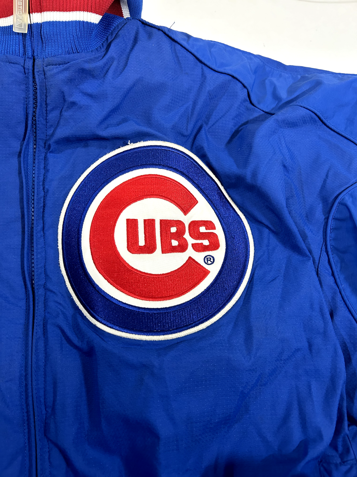 Vintage Chicago Cubs MLB Majestic Embroidered Logo Baseball Jacket Size XL