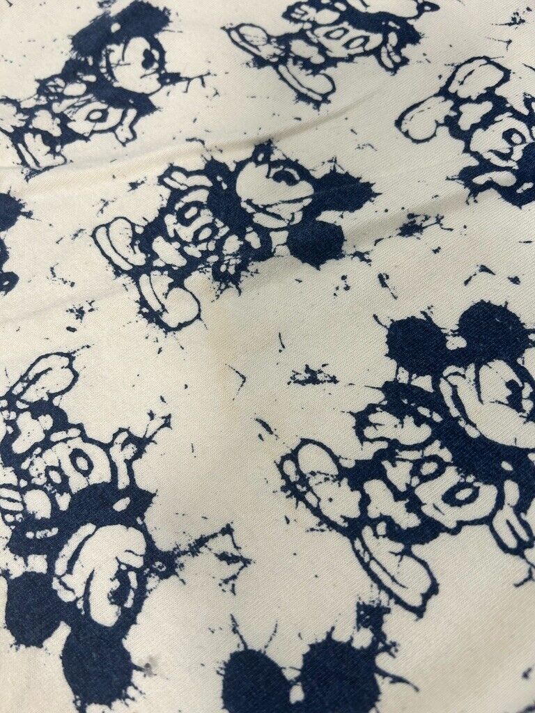 Vintage 90s Mickey Mouse Disney Graphic All Over Print T-Shirt Sz Medium