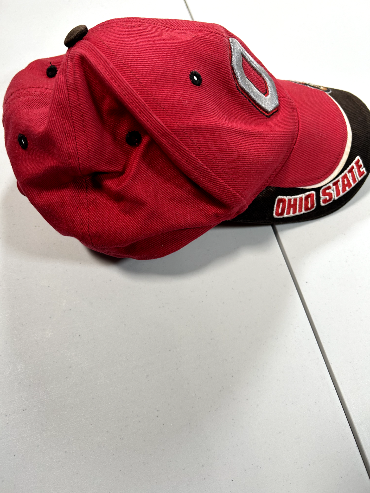 Vintage Ohio State Buckeyes NCAA Embroidered Spellout Hat OSFA