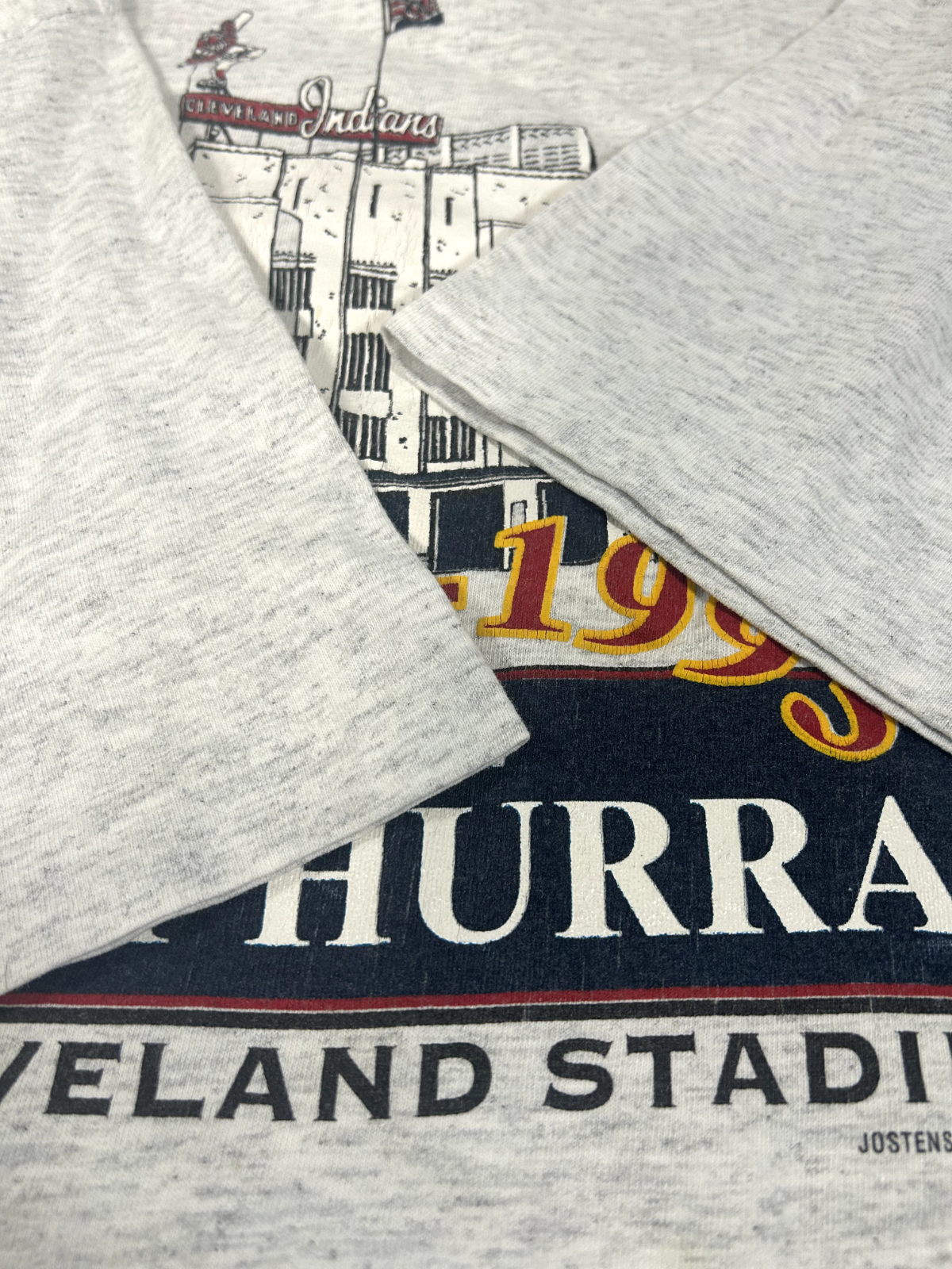 Vintage 1993 Cleveland Indians The Last Hurrah Stadium T-Shirt Size XL