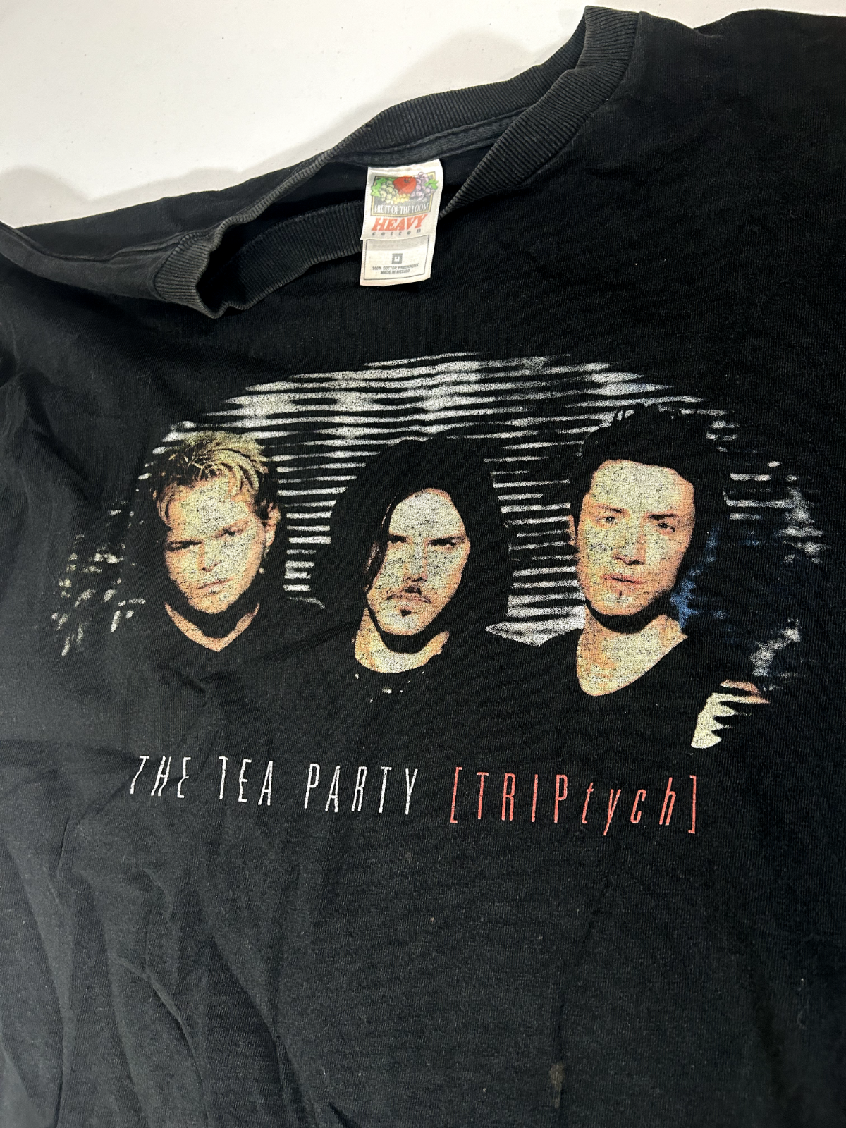 Vintage The Tea Party TRIPtych Band Tour Graphic T-Shirt Size Medium