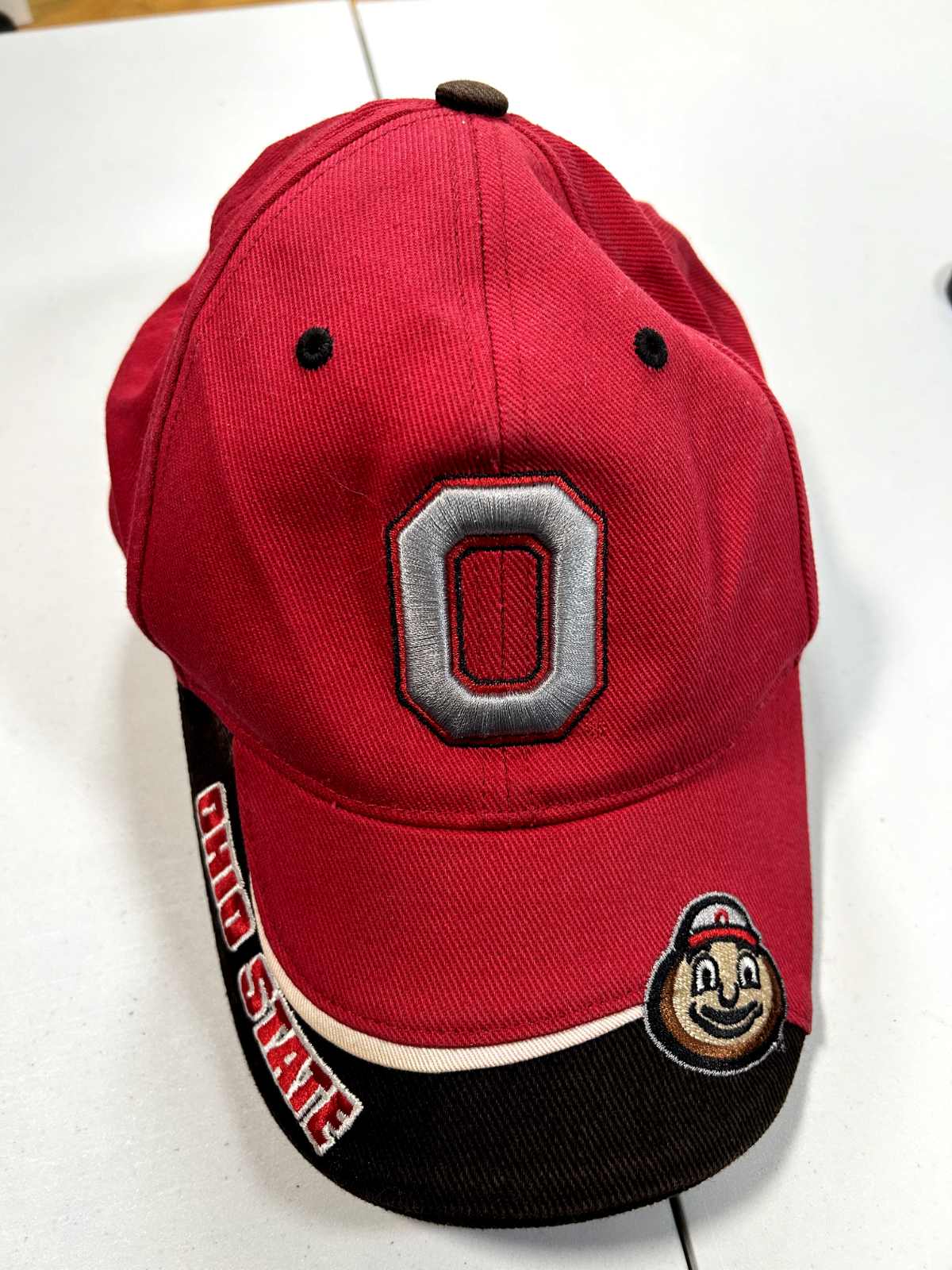 Vintage Ohio State Buckeyes NCAA Embroidered Spellout Hat OSFA