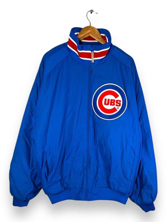 Vintage Chicago Cubs MLB Majestic Embroidered Logo Baseball Jacket Size XL