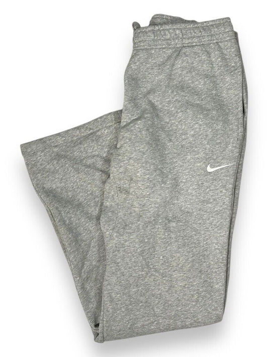 Nike Embroidered Swoosh Grey Baggy Track Sweat Pants Size Large *BRAND NEW TAGS*