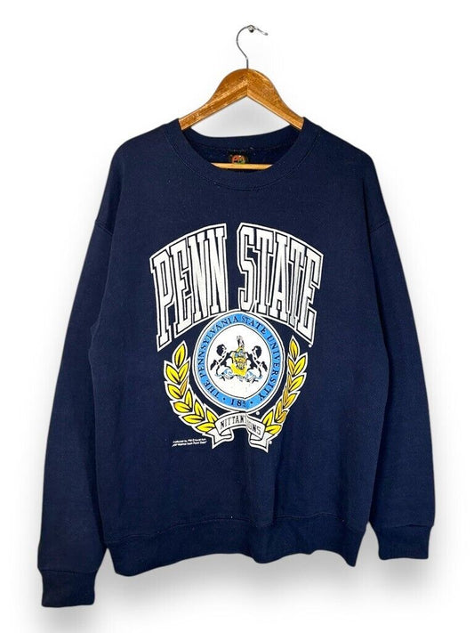 Vintage 90s Penn State Nittany Lions NCAA Crested Crewneck Sweatshirt Size XL