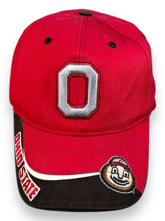 Vintage Ohio State Buckeyes NCAA Embroidered Spellout Hat OSFA