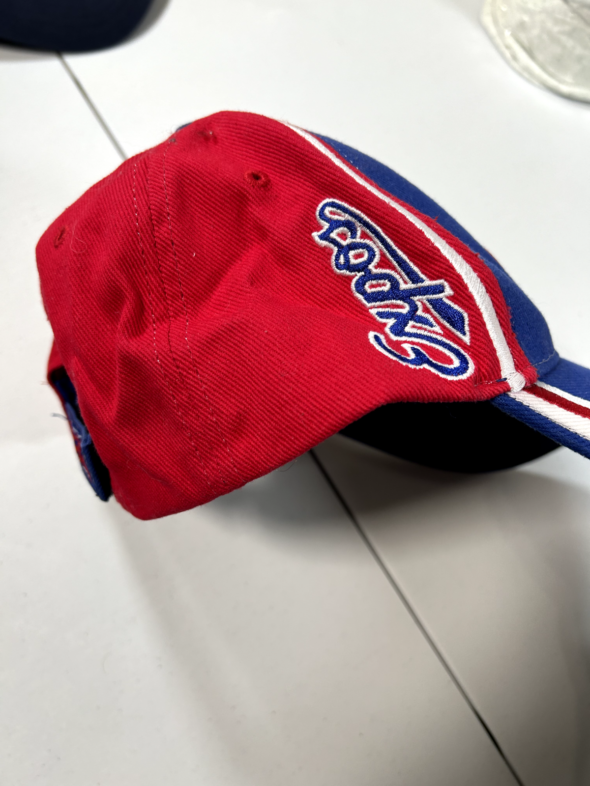 Montreal Expos MLB Embroidered Logo Spellout Snapback Hat OSFA