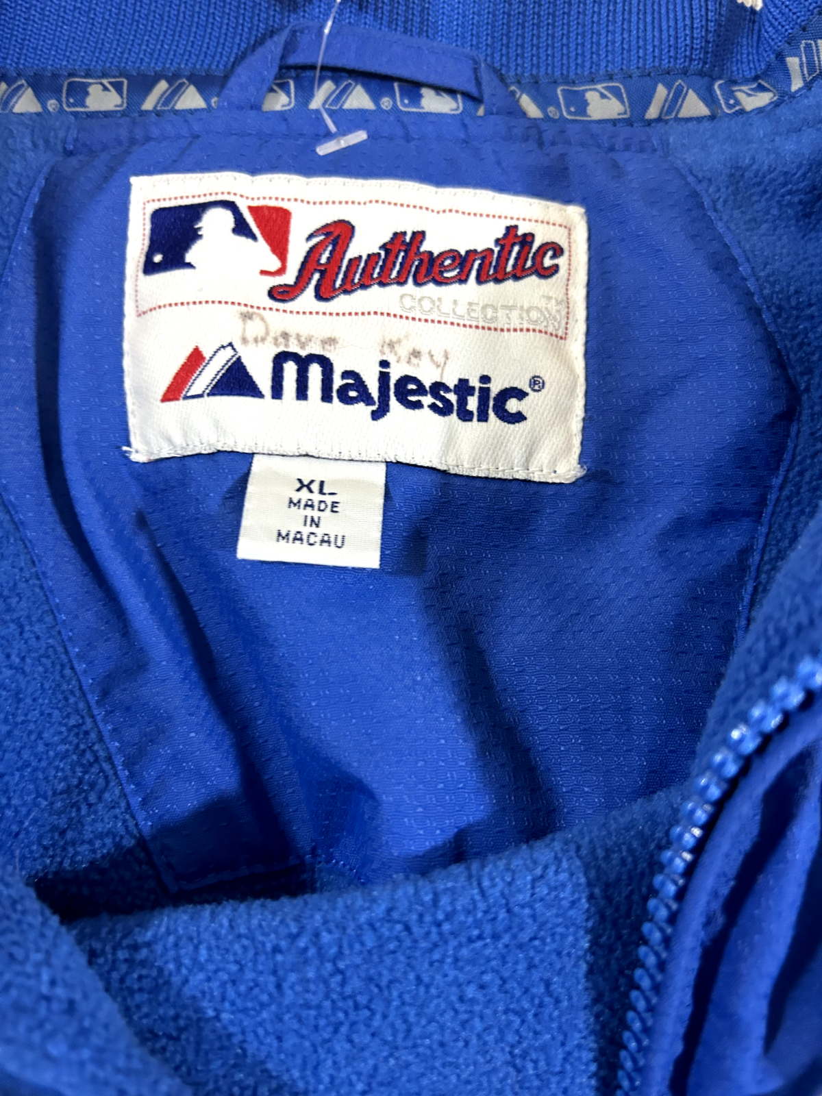 Vintage Chicago Cubs MLB Majestic Embroidered Logo Baseball Jacket Size XL