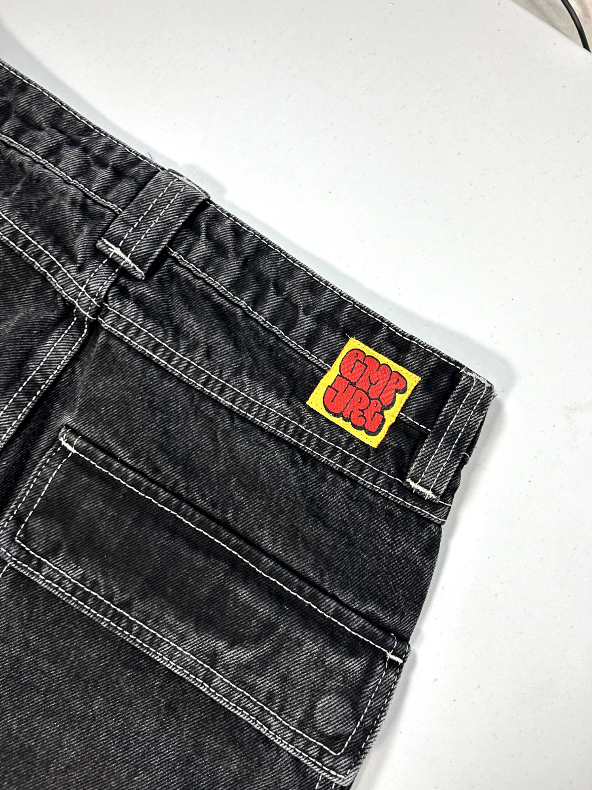 Vintage Empyre Y2k Baggy Skater Wide Leg Dark Denim Jean Pants Size 30